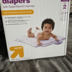 Size 2 Baby Diapers 