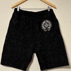 Chrome Hearts Cemetery All Over Shorts