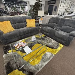 2 Pc Sofa And Loveseat 