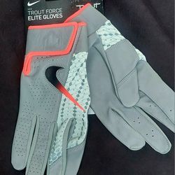 Nike TROUT Force Elite Batting Gloves XL