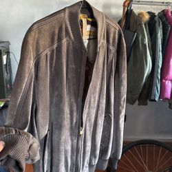 Silk And Suede Custom Jacket