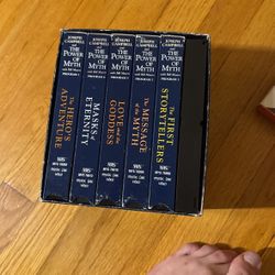 Joseph Campbell The Power Of Myth Complete VHS Collection Missing 1 Cover