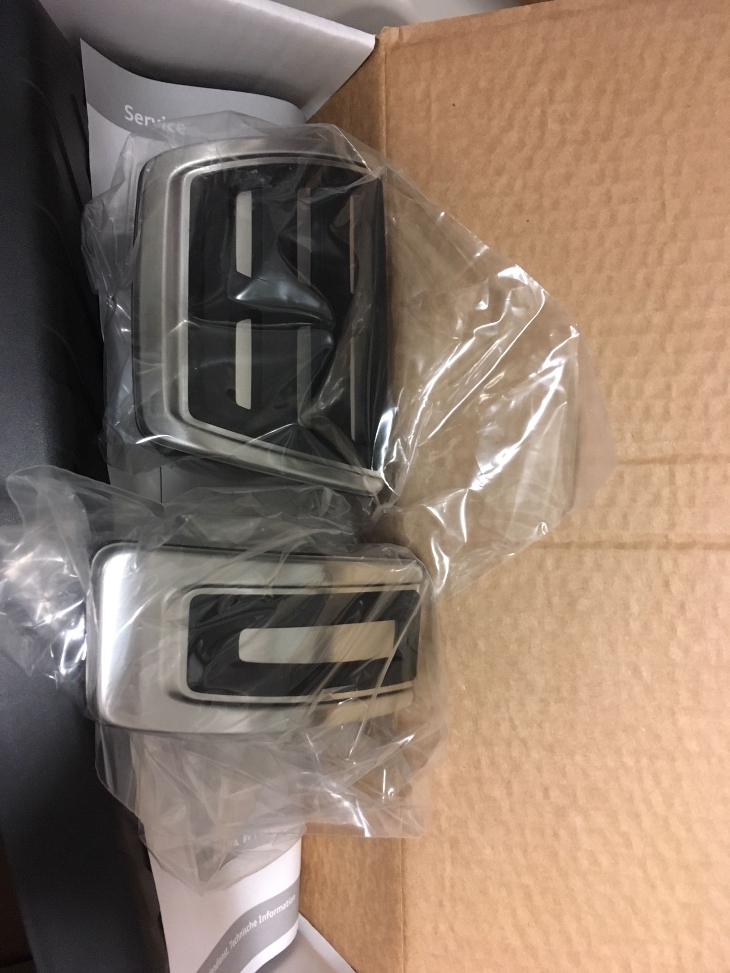 OEM Stainless Steel Pedal Caps for Audi Q3 2019+ and other models