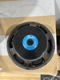 Fender eminence 8ohm 100 watt 12” speaker