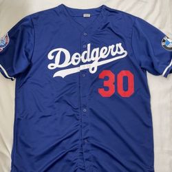 Dodgers Giveaway Jersey Dave Roberts #30 Medium