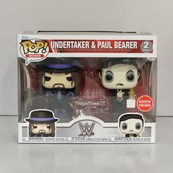 Funko Pop Undertaker And Paul Bearer 2-Pack