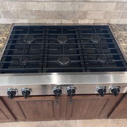 Kitchenaid 6-burner Gas Cooktop