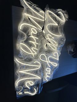 Neon Light “Will You Marry Me “