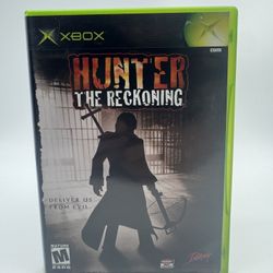 Hunter: The Reckoning (Microsoft Xbox, 2002) Complete Tested
