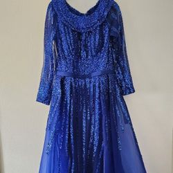 Royal Blue Formal Dress