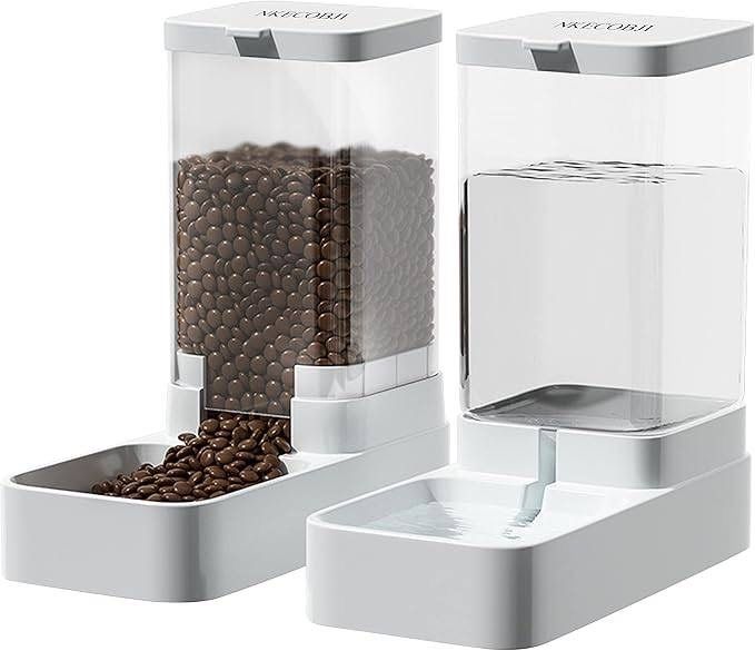 NEW WATER AND FOOD PET GRAVITY FEEDER