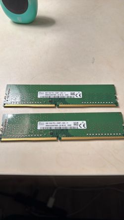 16GB DDR4-2400 RAM 2x 1x8GB