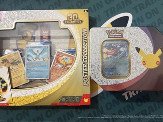 Pokemon 30th Celebration Greninja ex Tin + Poster Collection - Sealed