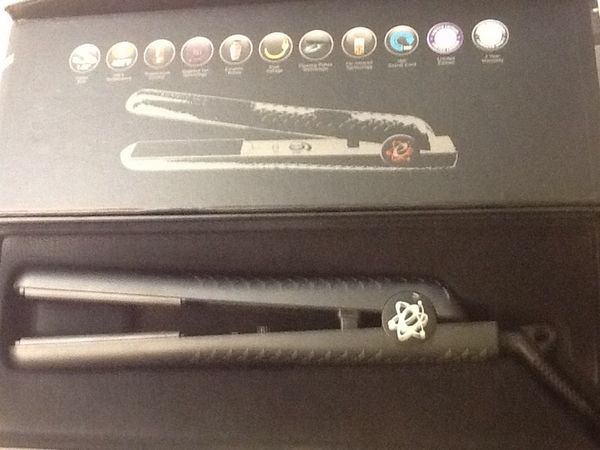 Evalectric 1 25 Cfs 8 Professional Flat Iron Turbo Black For 100sold