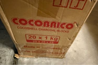 Cocobrico coals 10 boxes Big CUBES
