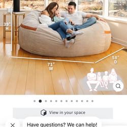 Large Bean Bag Chair
