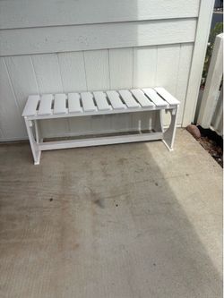 Beautiful bench or plant stand