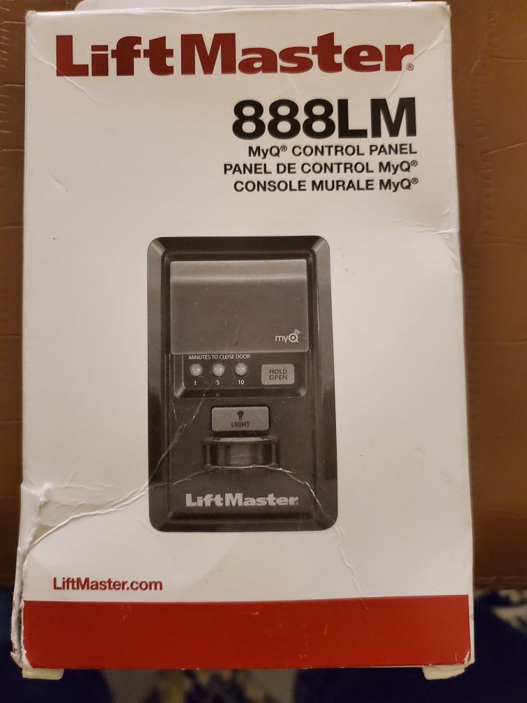 LiftMaster MyQ Contol Panel for garage doors