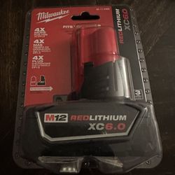 Milwaukee 12V 6.0 battery