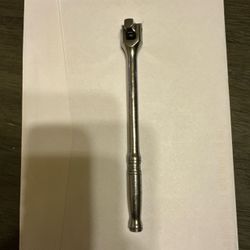 TM10G 6" 1/4" drive chrome breaker bar