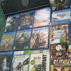 PS4 Games Nd Xbox 360 Games 