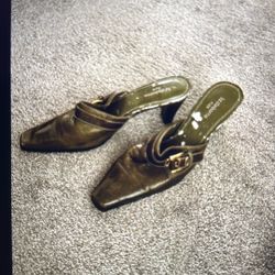 Olive Green Heels 
