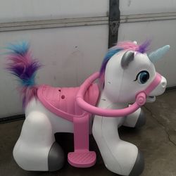 Unicorn Ride On Toy