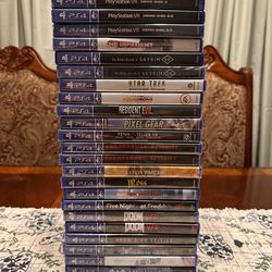 Ps 4 VR games New and used