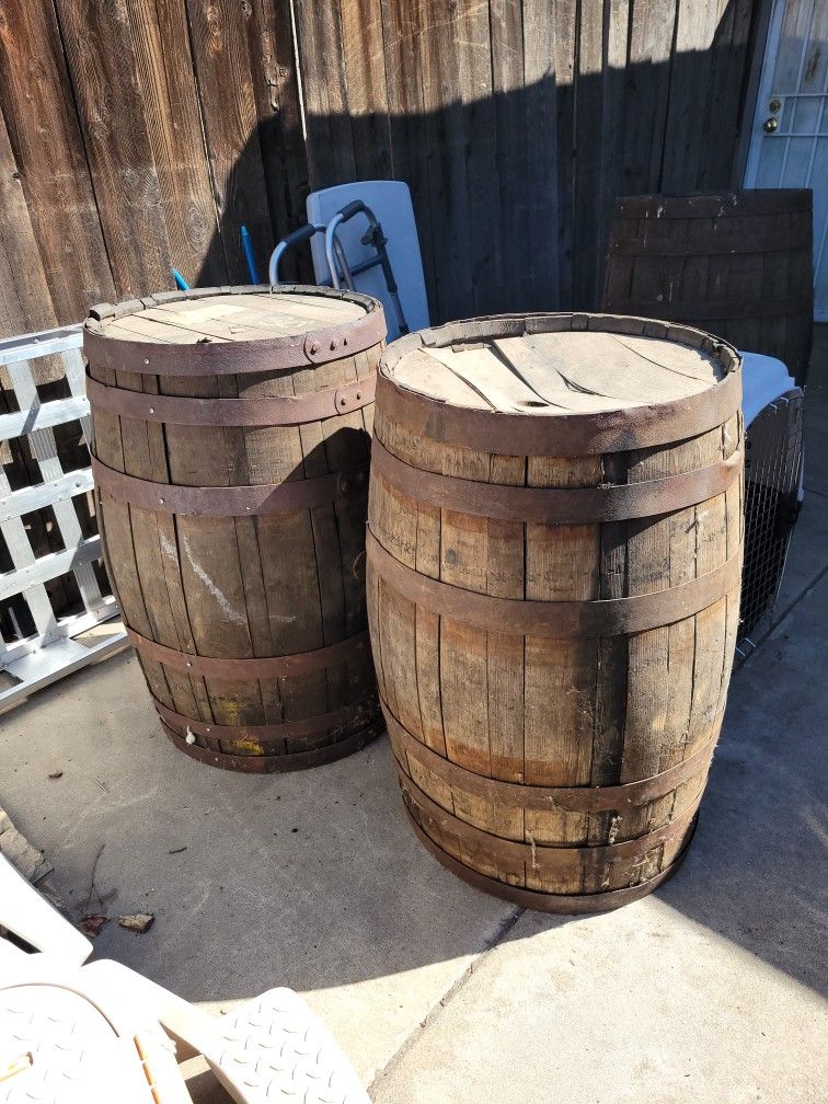 Whiskey Wine Barrels for Sale in Fresno, CA OfferUp