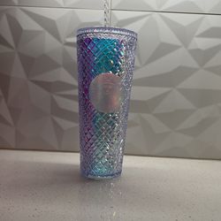Starbucks 2022 Holiday Limited Iridescent Unicorn Jewel Tumbler 24oz