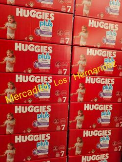 Huggies Size 7 Little Movers 104 Pañales Diapers❗️Nuevos Firm Price