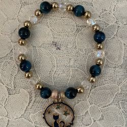 Midnight Blue Cat Bracelet