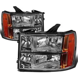 2007-2013 GMC Sierra Aftermarket Headlights