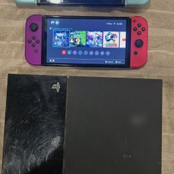 OLED Nintendo Switch & Nintendo Switch & PS4 (Original)
