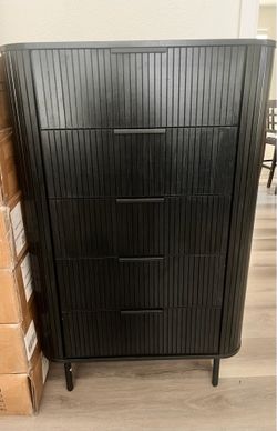 Black New Dresser