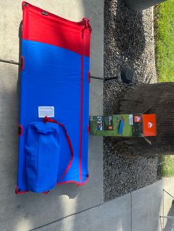 Cama para campar de niño