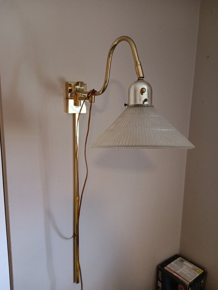2 Antique Wall Hanging Lamps