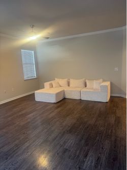 Brand new beige cloud sectional