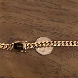 Gold Plated 14k stamped Cuban Link