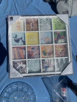 Grid art photo frames