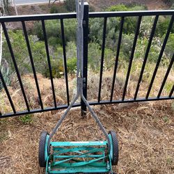 16” reel mower and blade sharpening kit