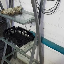 Tempered Glass Shelving Unit