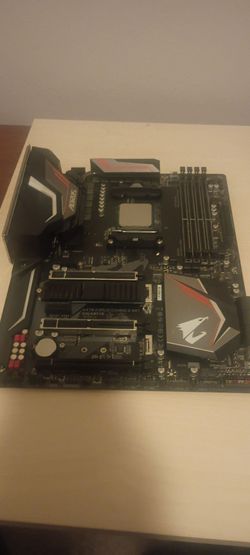Gigabyte x470 Arorus Ultra Gaming Motherboard with CPU