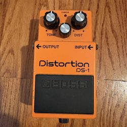 Boss DS-1 Distortion Guitar Pedal