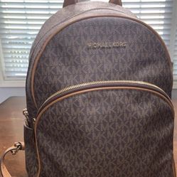 Michael Kors Men Backpack With Monogram