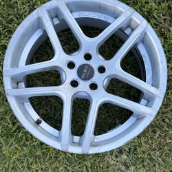 Set Of 3  RUFF Racing R954 Rims - Wheels. 1-20x10 & 2-20x8.5