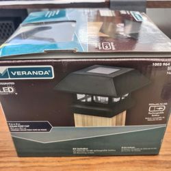 4in x 4in Solar Powered Post Caps 