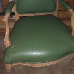 Green Antique Chair
