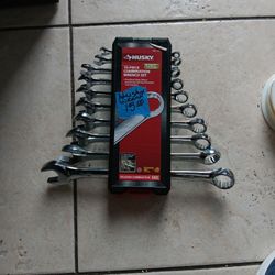 Husky 10 Piece Combination Wrench Set