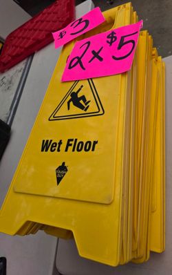 Wet Floor Signs